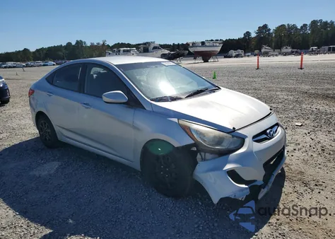 2013 Hyundai Accent Gls from USA, damaged, VIN KMHCT4AE6DU290227